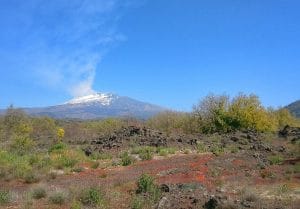 Bike touring from Siracusa - Etna the volcano